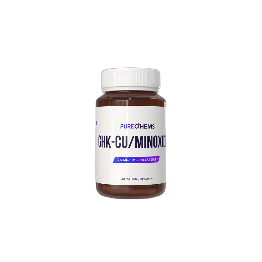 GHK-CU/MINOXIDIL 5mg/2.5mg - 60 capsules